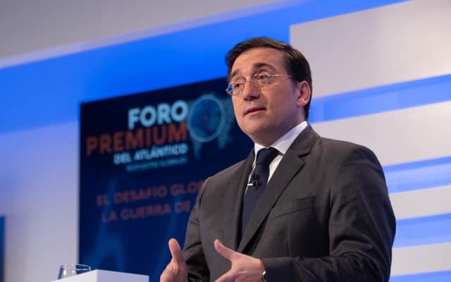 José Manuel Albares en Foro Premium