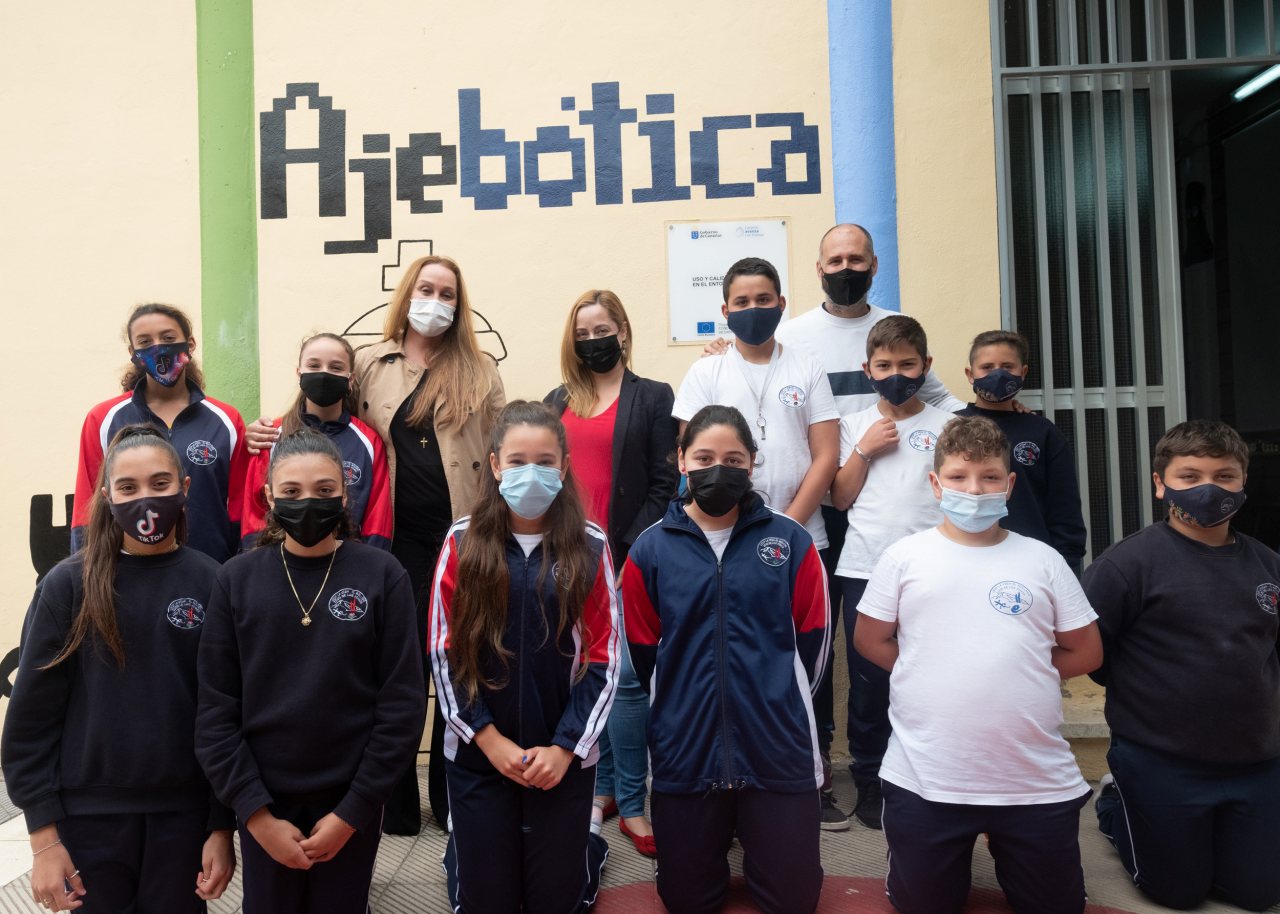 La Fundación Diario de Avisos colabora con 'Ajebótica', un proyecto educativo pionero en Canarias