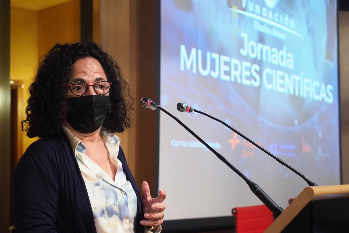 Joana Frontela, durante su intervención |SERGIO MÉNDEZ