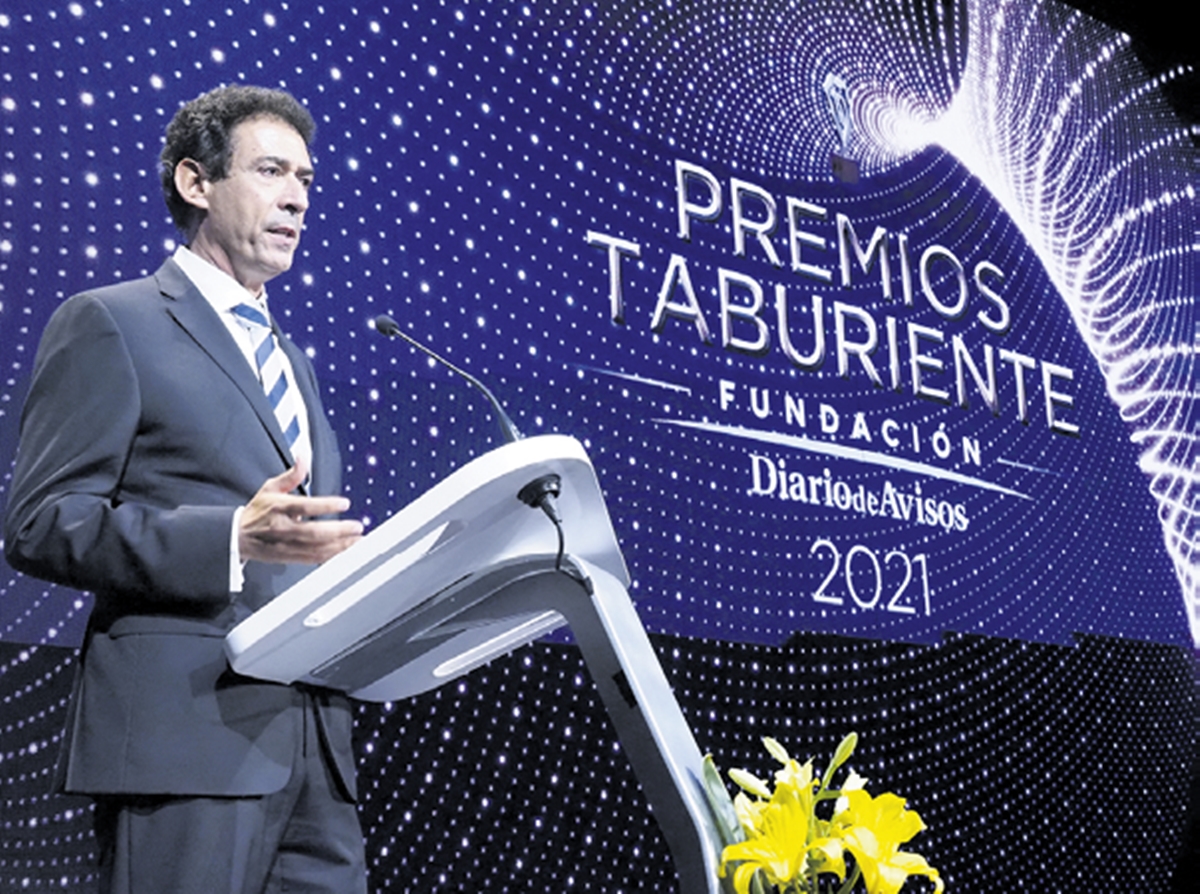 El presidente de la Fundación DIARIO DE AVISOS y Grupo Plató del Atlántico, Lucas Fernández. Sergio Méndez