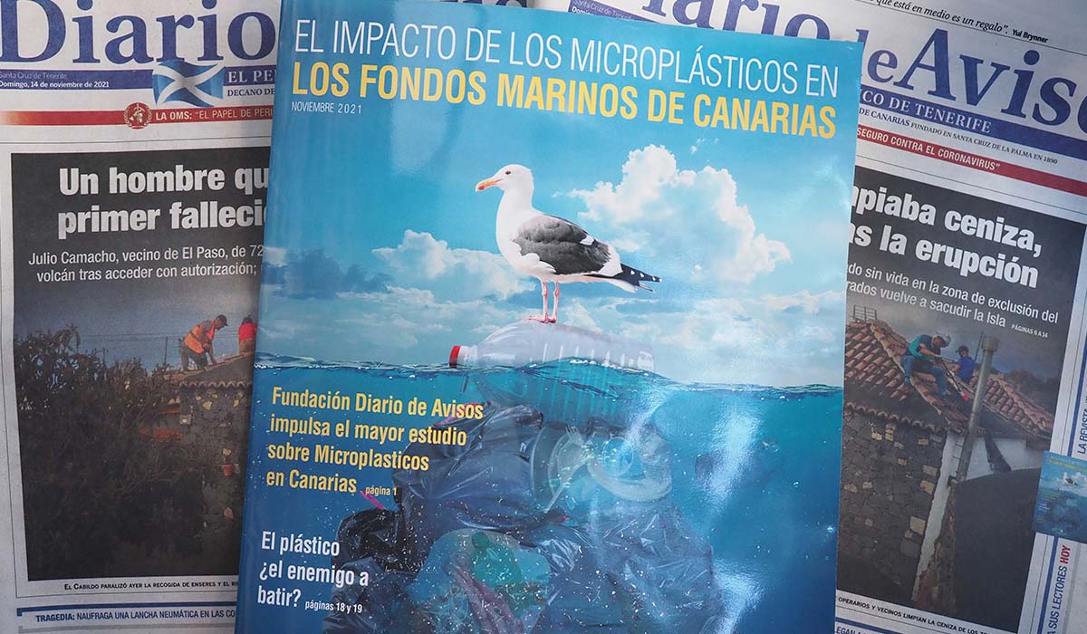 Fundación Diario de Avisos impulsa el mayor estudio sobre microplásticos en Canarias.