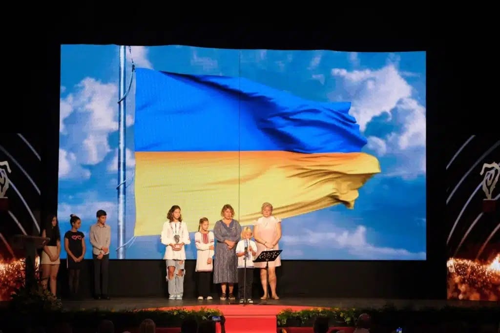 Ucrania estuvo presente en los Premios Taburiente en un emotivo homenaje a la población civil en el que el presidente del país agradeció el apoyo de Canarias