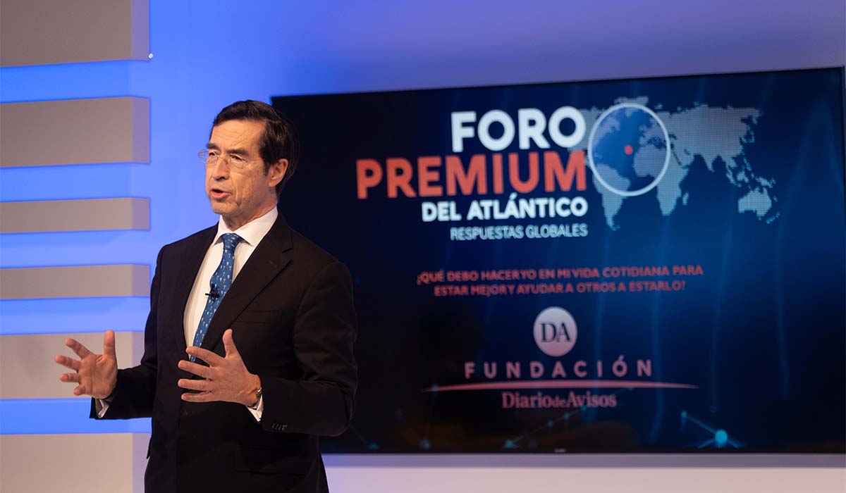 Mario Alonso Puig en el Foro Premium del Atlántico de la Fundación DIARIO DE AVISOS